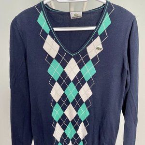 Lacoste - Sweater - Size 42 -  Blue - GUC